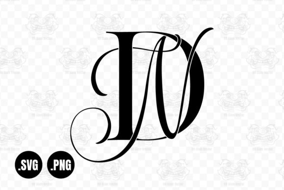 Download DN, ND, Wedding Monogram, Calligraphy - Premium Resources
