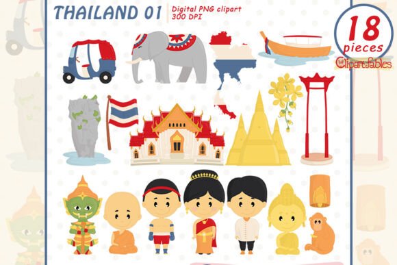 Download Cute Thailand Clipart, Buddha Clip Art - Buddha Collection