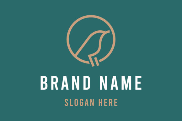Download Flat Bird Minimalist Logo Design Premium - Logo Collection