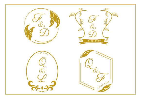 Download Wedding Monogram Template - Wedding monogram Collection