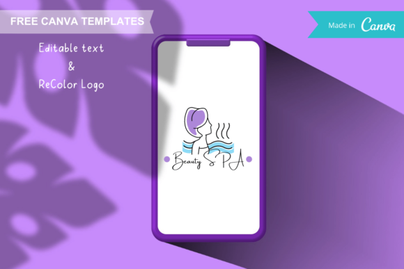 Download Canva Logo Templates - Hot Shower Logo - Logo Collection