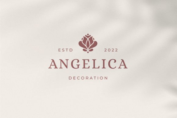 Download Flower Bud Minimalist Logo Template - Logo Collection