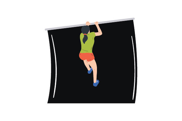 Download Sportsman Climbing Warped Wall - Sport Collection