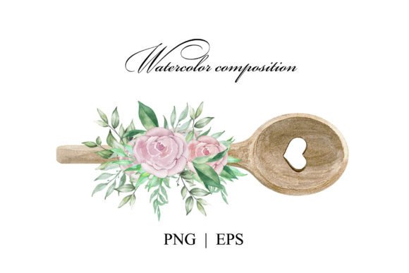 Download Watercolor Baking Logo with Flowers - Logo Collection
