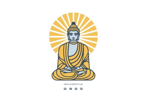 Download Buddha Vector Illustration - Premium Bundle
