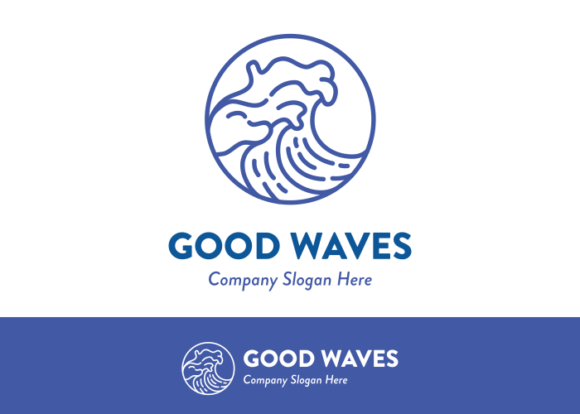 Download Ocean Waves Surfing Logo Ideas Vector 5 - Logo Collection