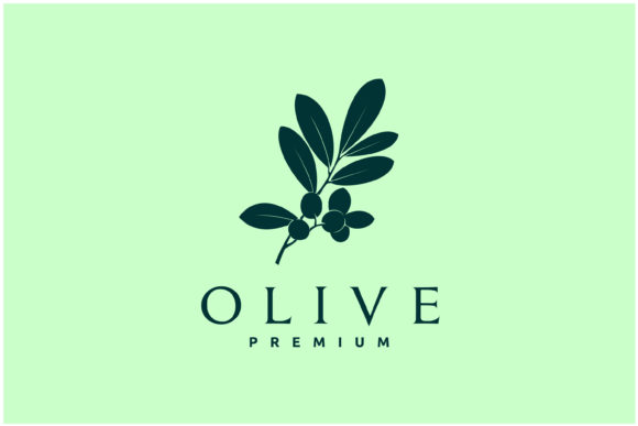 Download Olive Tree Minimalist Logo Design Vector - Logo Collection