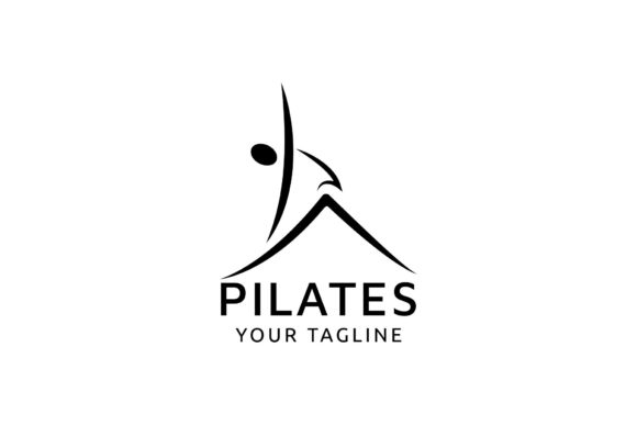 Download Silhouette Pilates Woman Logo Design - Logo Collection