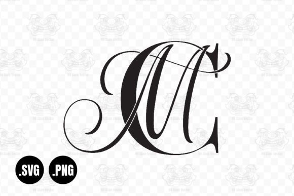 Download Cm, Mc, Wedding Monogram, Calligraphy - Premium Bundle