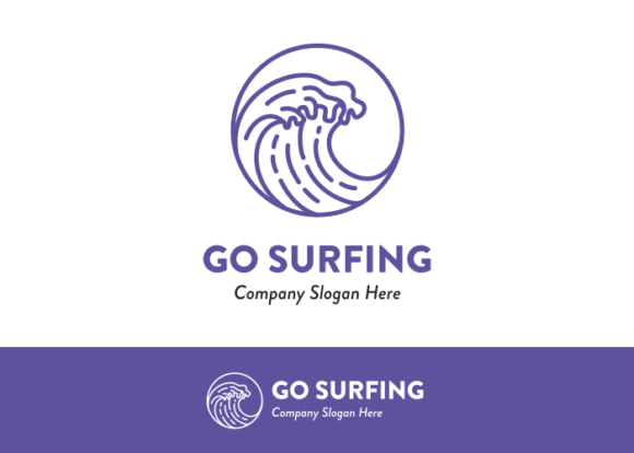 Download Ocean Waves Surfing Logo Ideas Vector 6 - Logo Collection