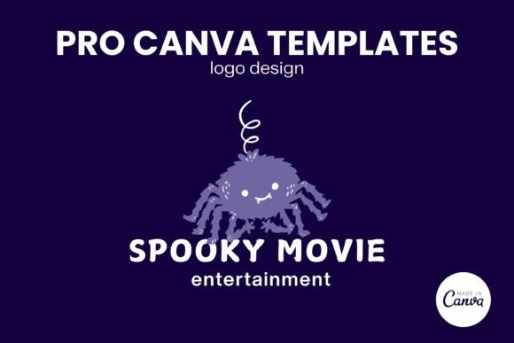Download Halloween Logo Canva Template - Logo Collection