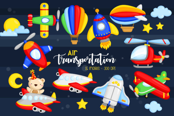 Download Air Transportation Clipart - Cute Bear - Sport Collection