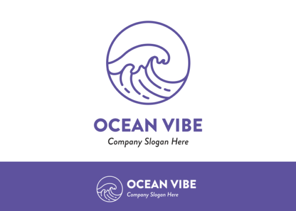 Download Ocean Waves Surfing Logo Ideas 4 - Logo Collection
