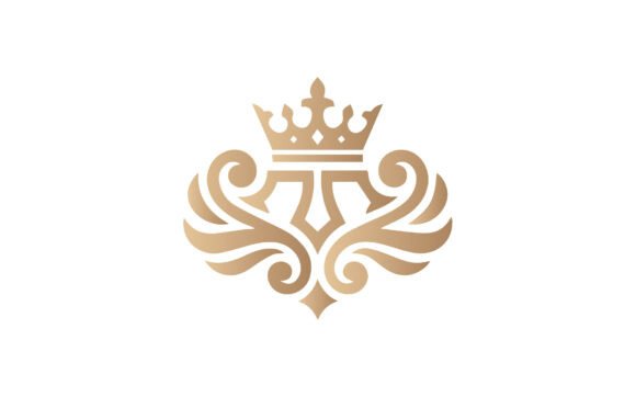 Download Luxury Abstract Crown Logo Template – El - Logo Collection