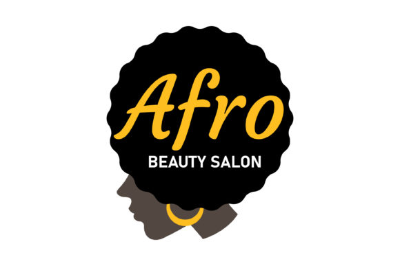 Download Beautiful Afro Hair Woman Logo Design - Logo Collection
