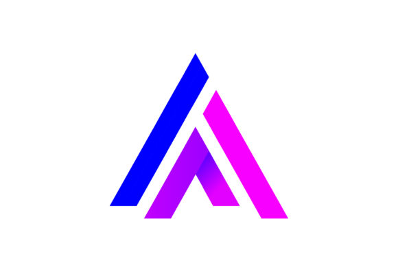 Download A Letter Logo Icon Colorful Design - Logo Collection