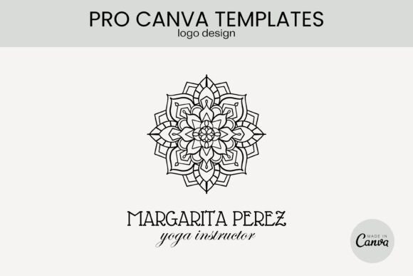 Download Yoga Logo PRO Canva Template - Logo Collection