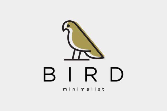 Download Bird Minimalist Logo Design Template - Logo Collection
