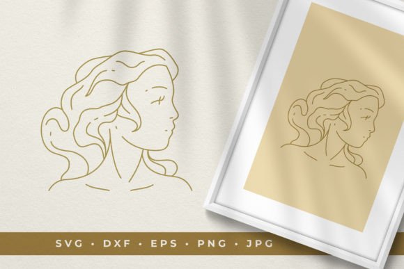Download Romantic Female Hair Cosmetology Logo - Logo Collection