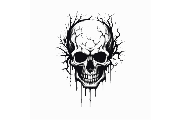 Download Deer Skull Logo Hand Purse Drawing - Logo Collection