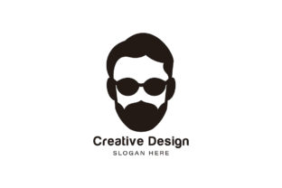 Download Bearded Man Using Sunglass Logo Ideas. I - Logo Collection