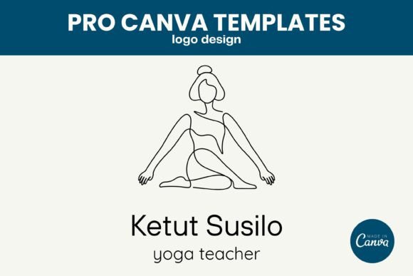 Download Yoga Logo Pro Canva Template - Logo Collection