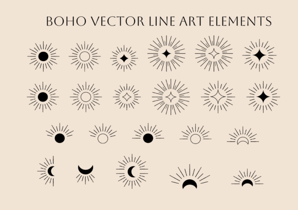 Download Boho Minimalist Logo Design Element - Logo Collection