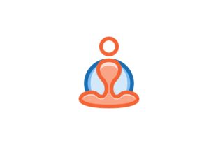 Download People Cross-legged, Yoga Logo - Logo Collection